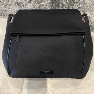 Storksak black convertible diaper bag/backpack